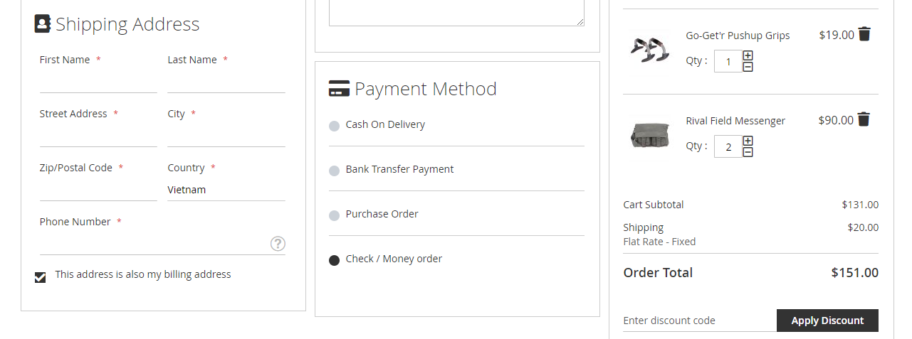 magento 2 one step checkout