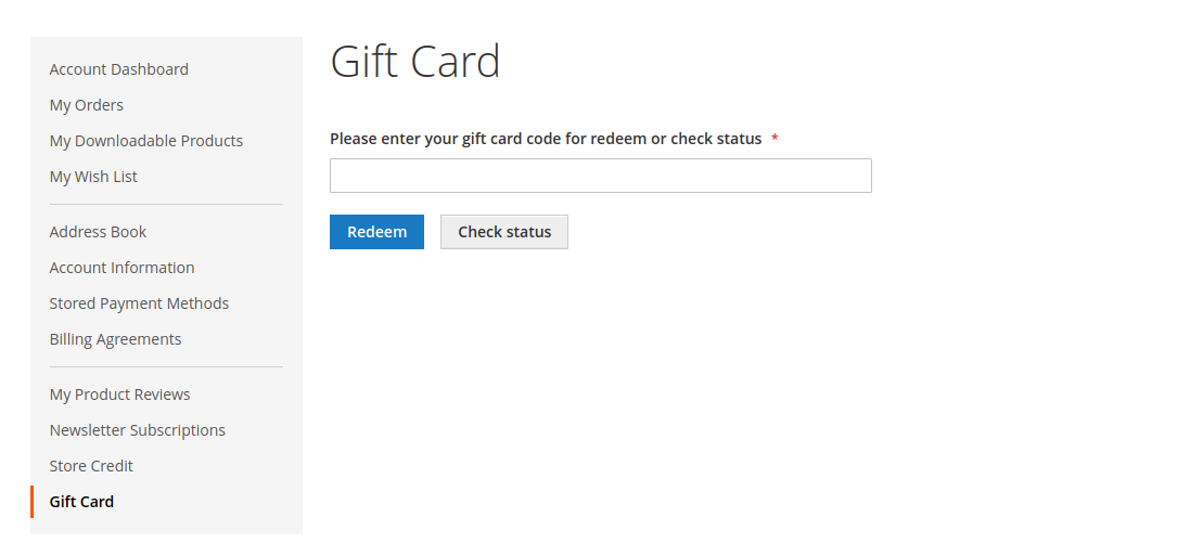 magento 2 gift card extension