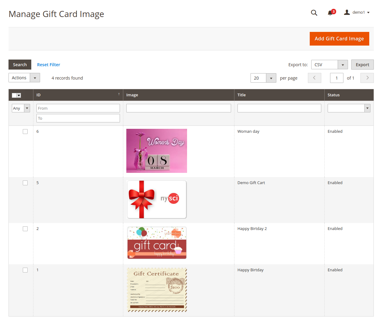 magento 2 gift card extension