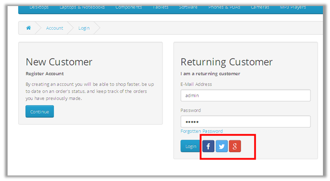 Social Login Premium