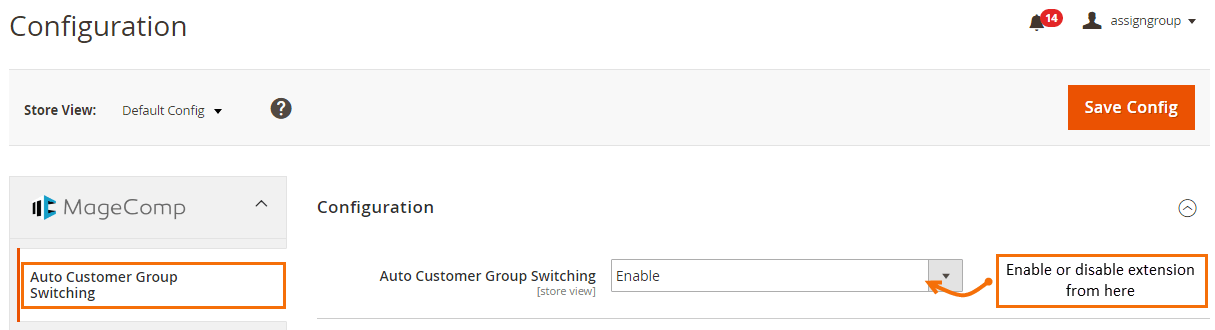 Magento 2 Auto Customer Group Switching