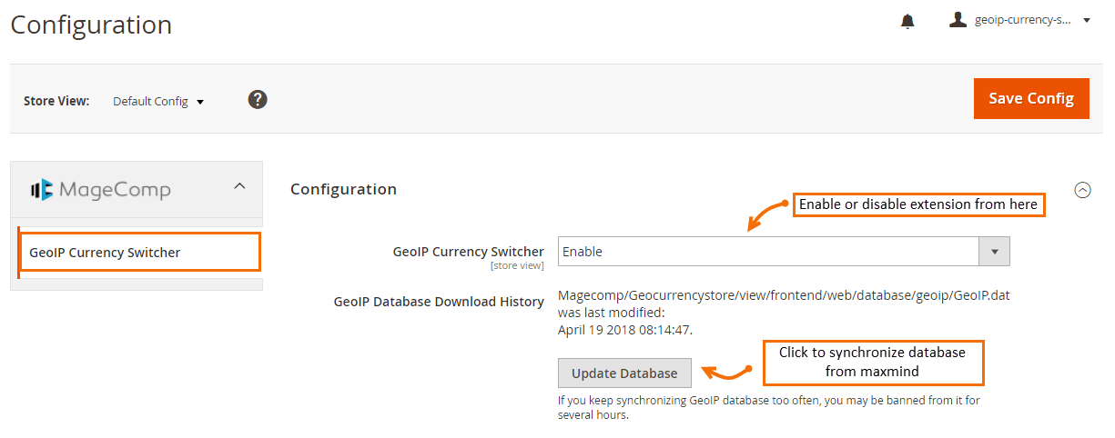 Magento 2 GEO IP Currency Switcher