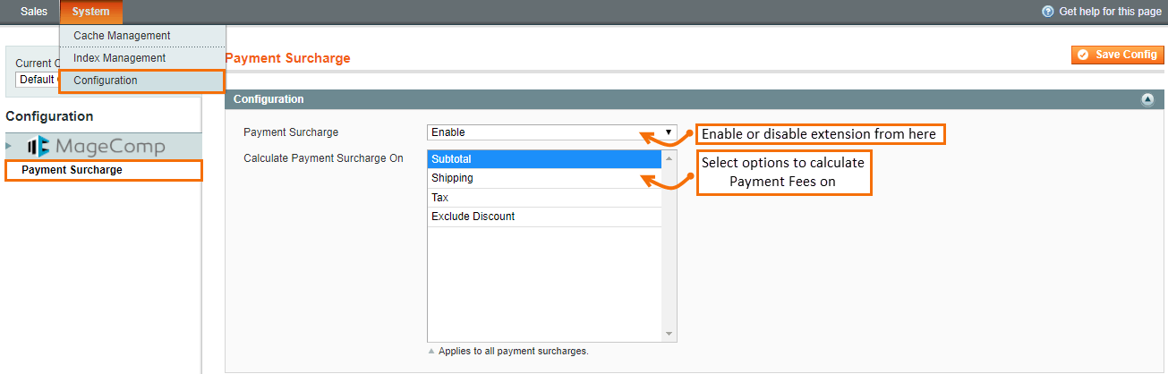 Magento Payment Fee 