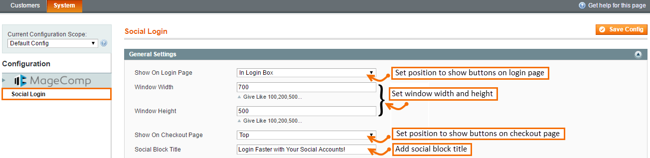 Magento Social Login 