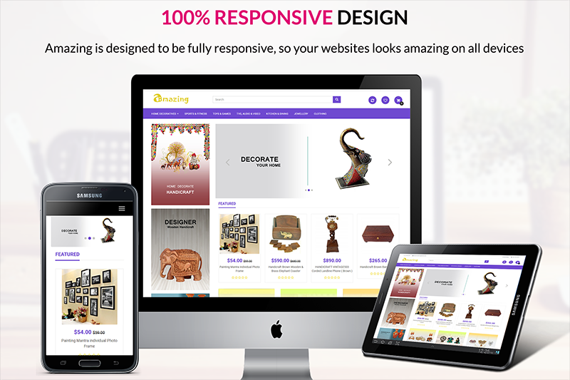 Amazing Responsive Opencart 3 Theme