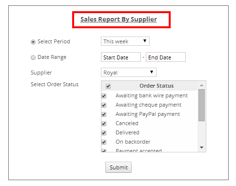 Dropshipper Supplier Login