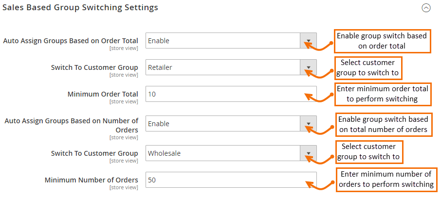 Magento 2 Auto Customer Group Switching