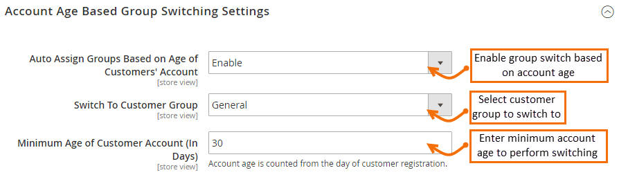 Magento 2 Auto Customer Group Switching