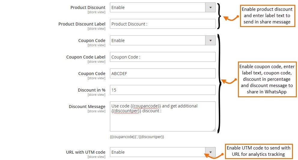 Magento 2 Whatsapp Share