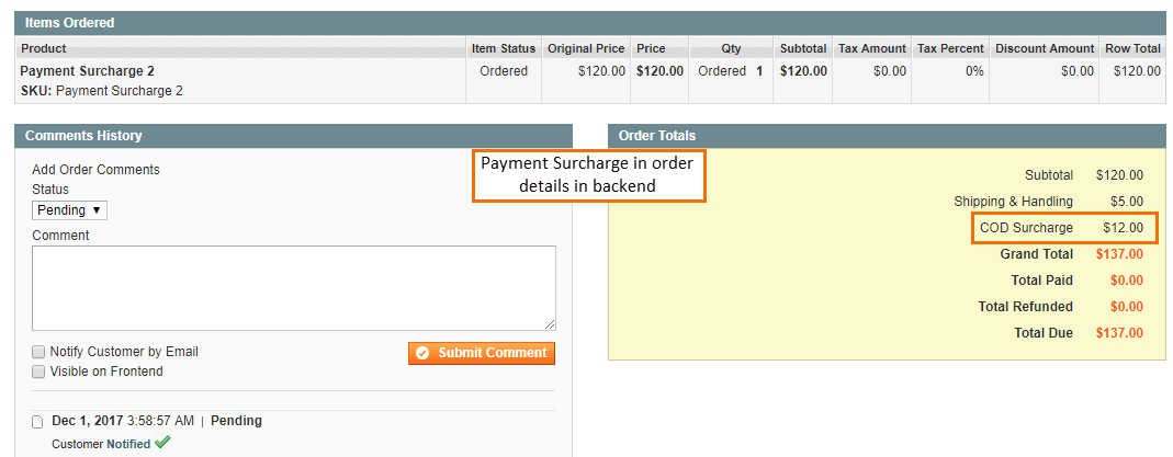 Magento Payment Fee 