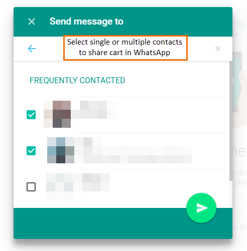 Magento WhatsApp Share Cart