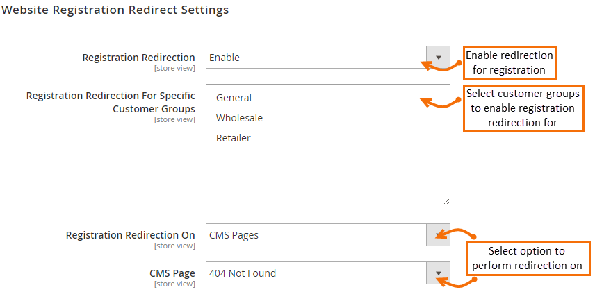 Magento 2 Custom Redirect 