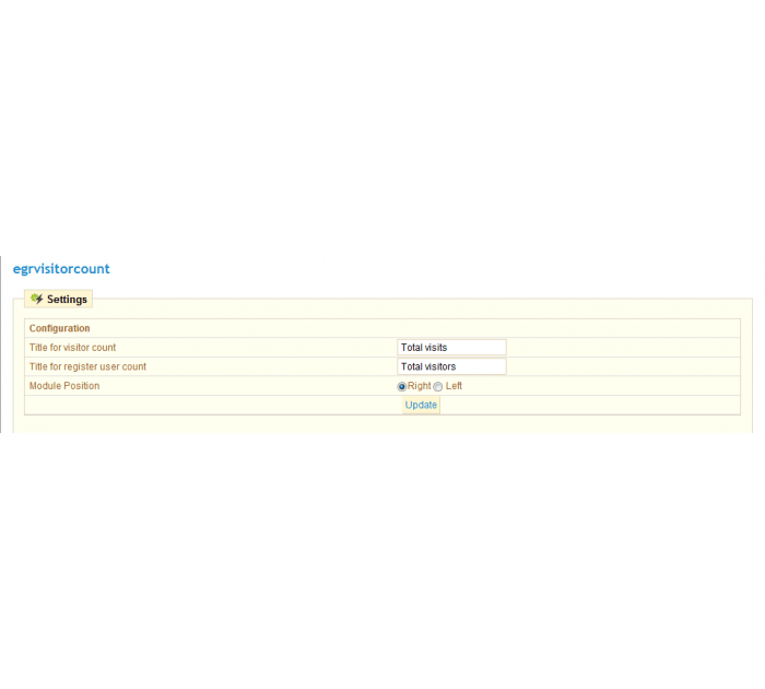 Prestashop Visitor Counter