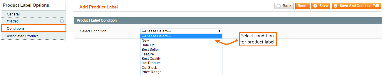 Magento Product Labels 