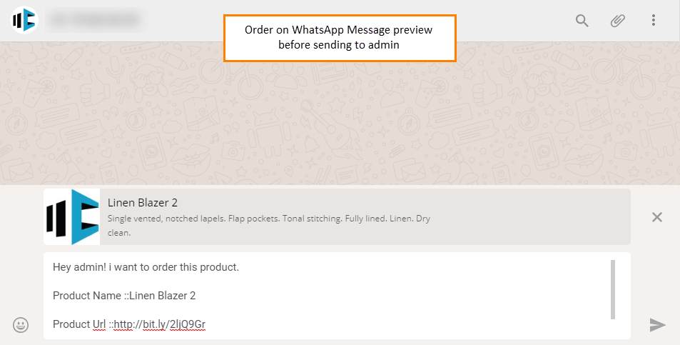 Magento Order On WhatsApp