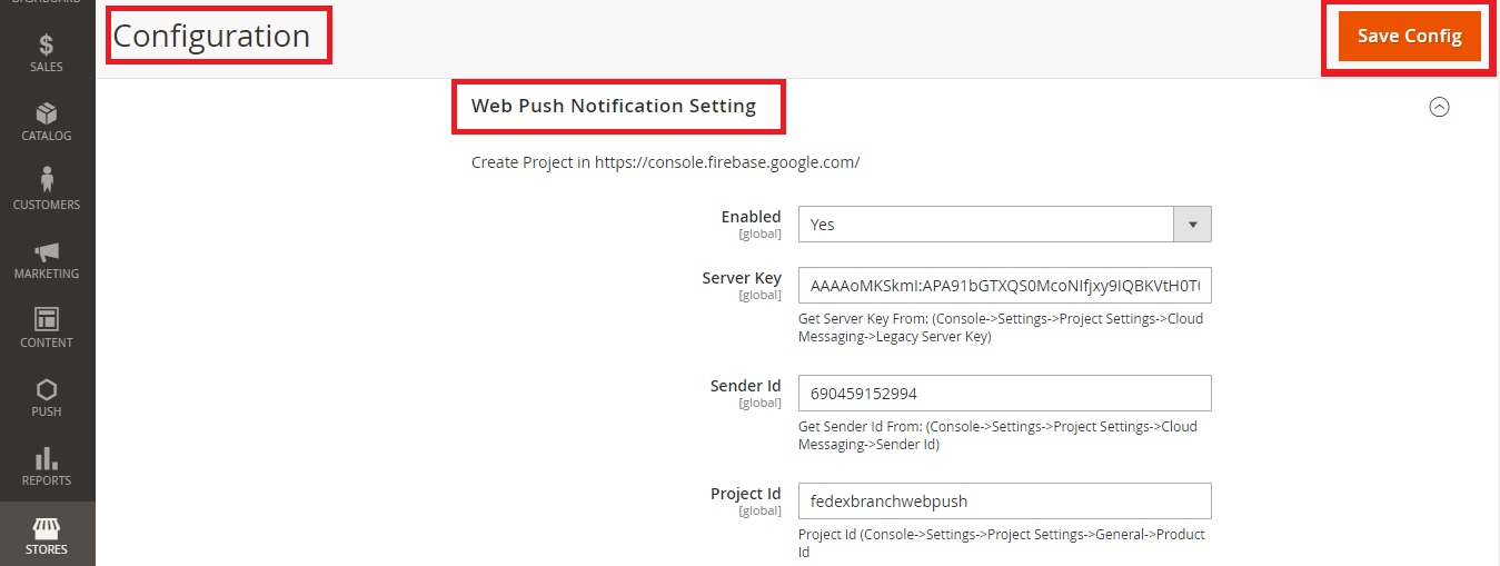 Push Notification Logo