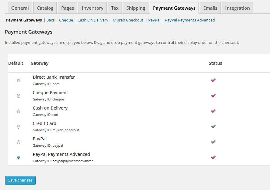 WP WooCommerce PayPal Payments Advance Plugin