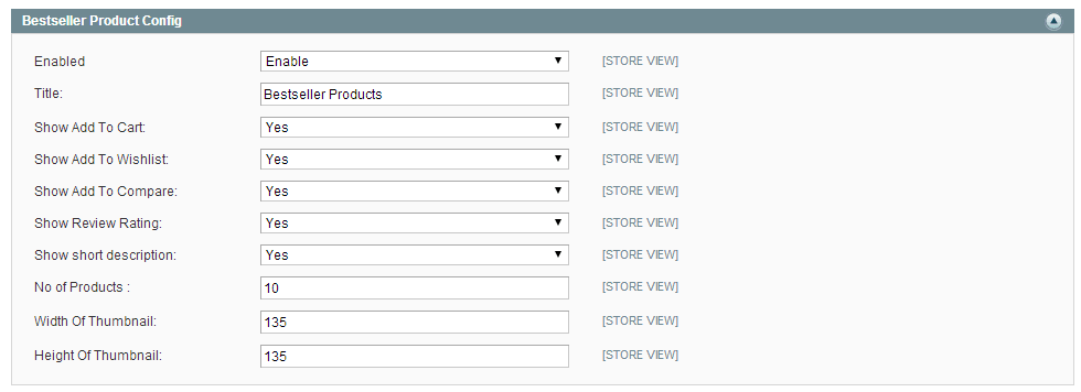 Magento Best Seller Extension