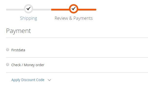 Magento 2 Payeezy First Data GGe4 Hosted Extension