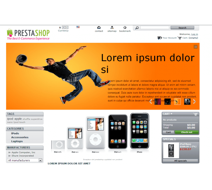 PrestaShop 13 Images in 1 - Combo Slider