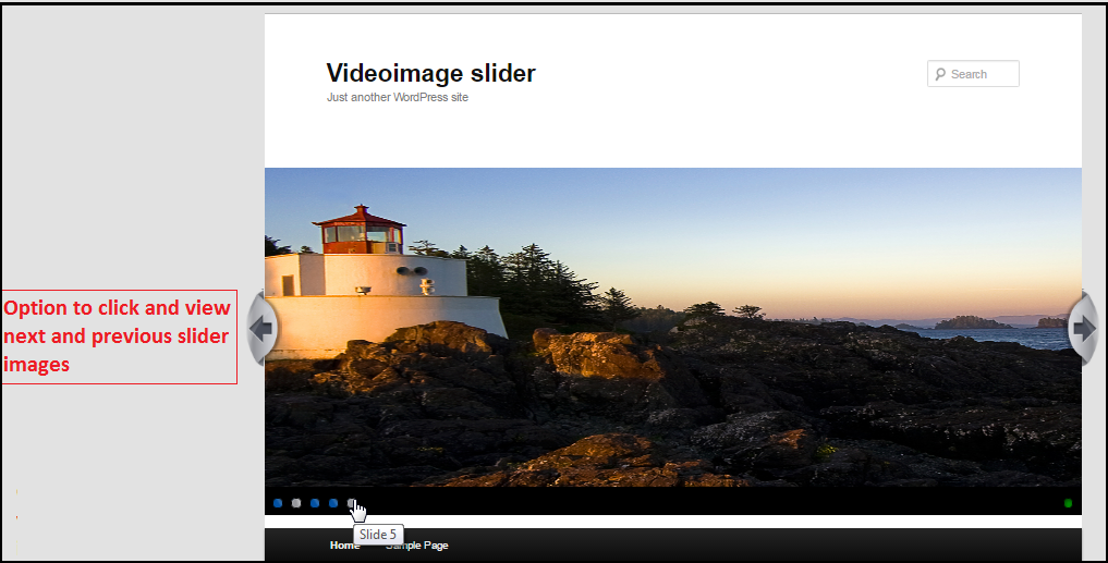 WordPress Video and Image Slider plugin