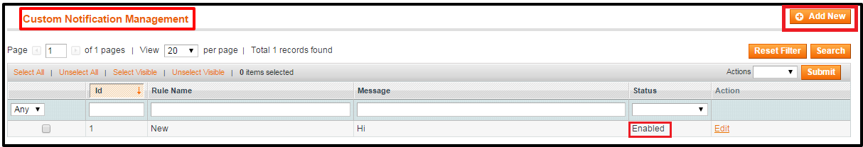 Magento MSG91 SMS Extension