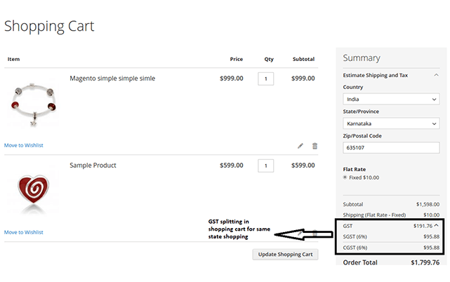 Magento GST Extension