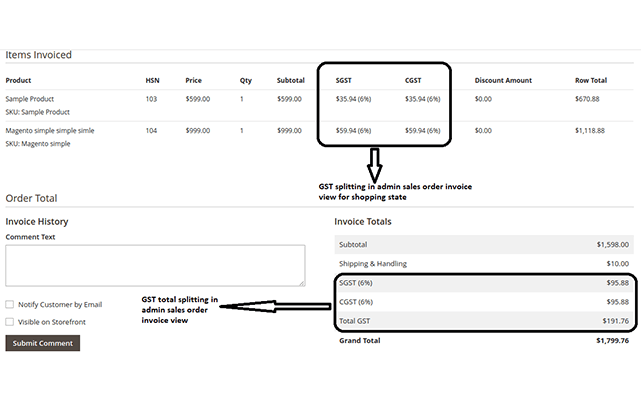 Magento GST Extension