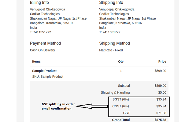 Magento GST Extension