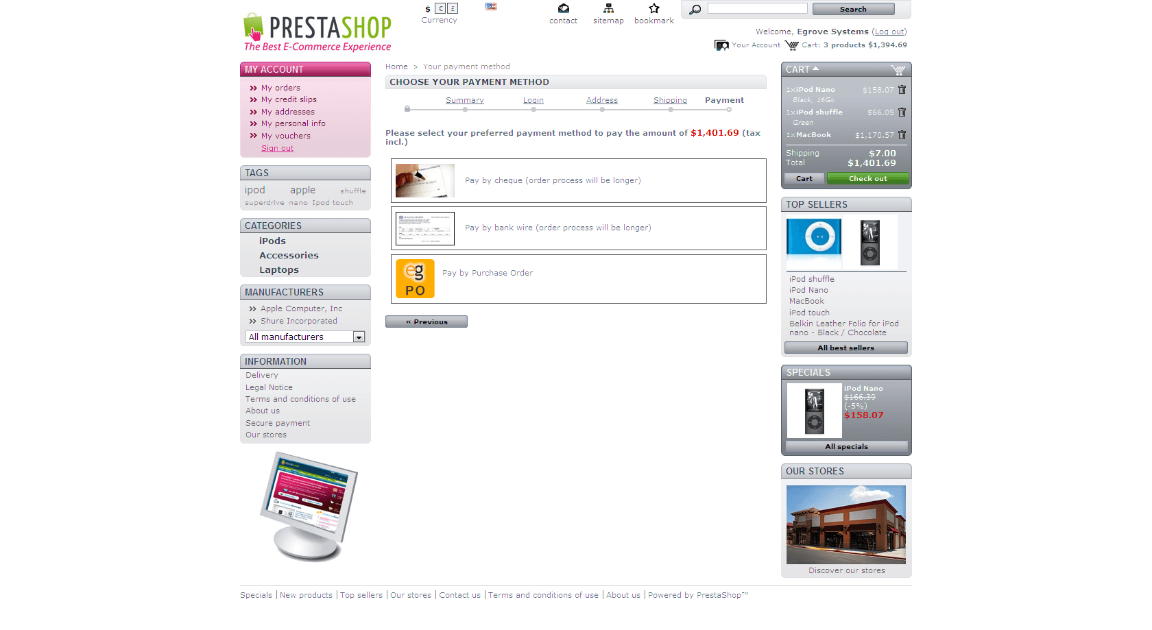 PrestaShop Purchase Order Module