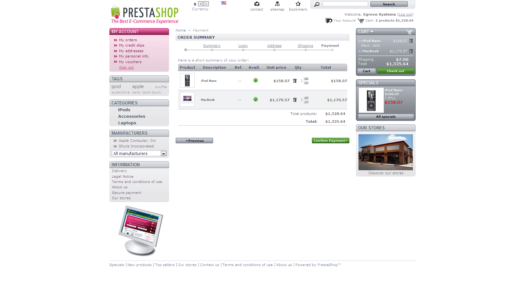 PrestaShop GSPay Module