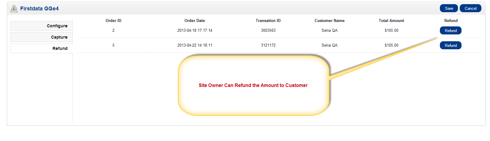 OpenCart Payeezy First Data GGe4 Module