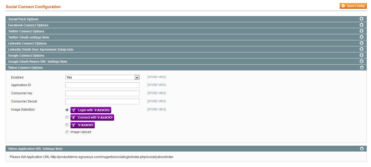 Magento 5 in 1 Social Login