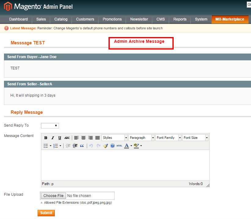 Magento Marketplace Complete Pack Extension