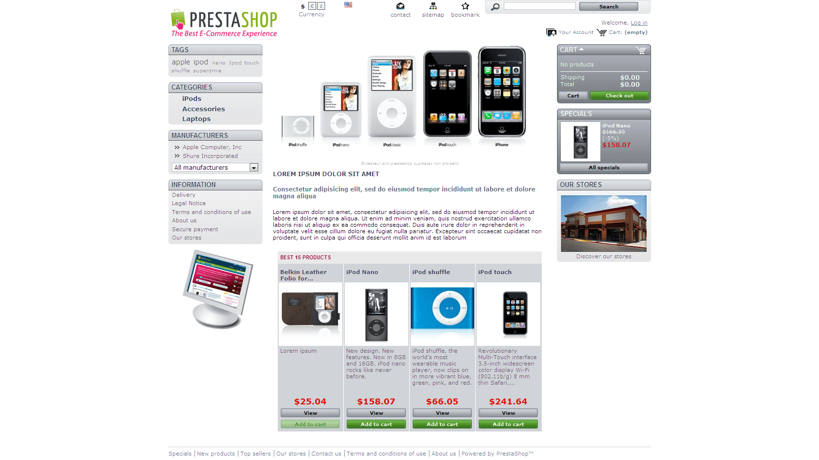 PrestaShop Best15 Products Module