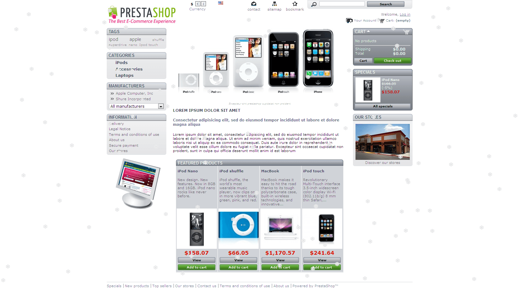 PrestaShop Christmas Festive 