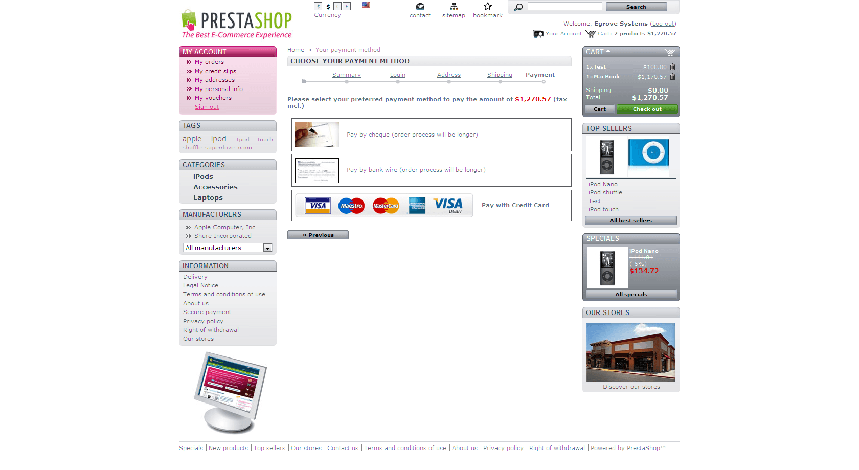 PrestaShop eWay Payments Australia