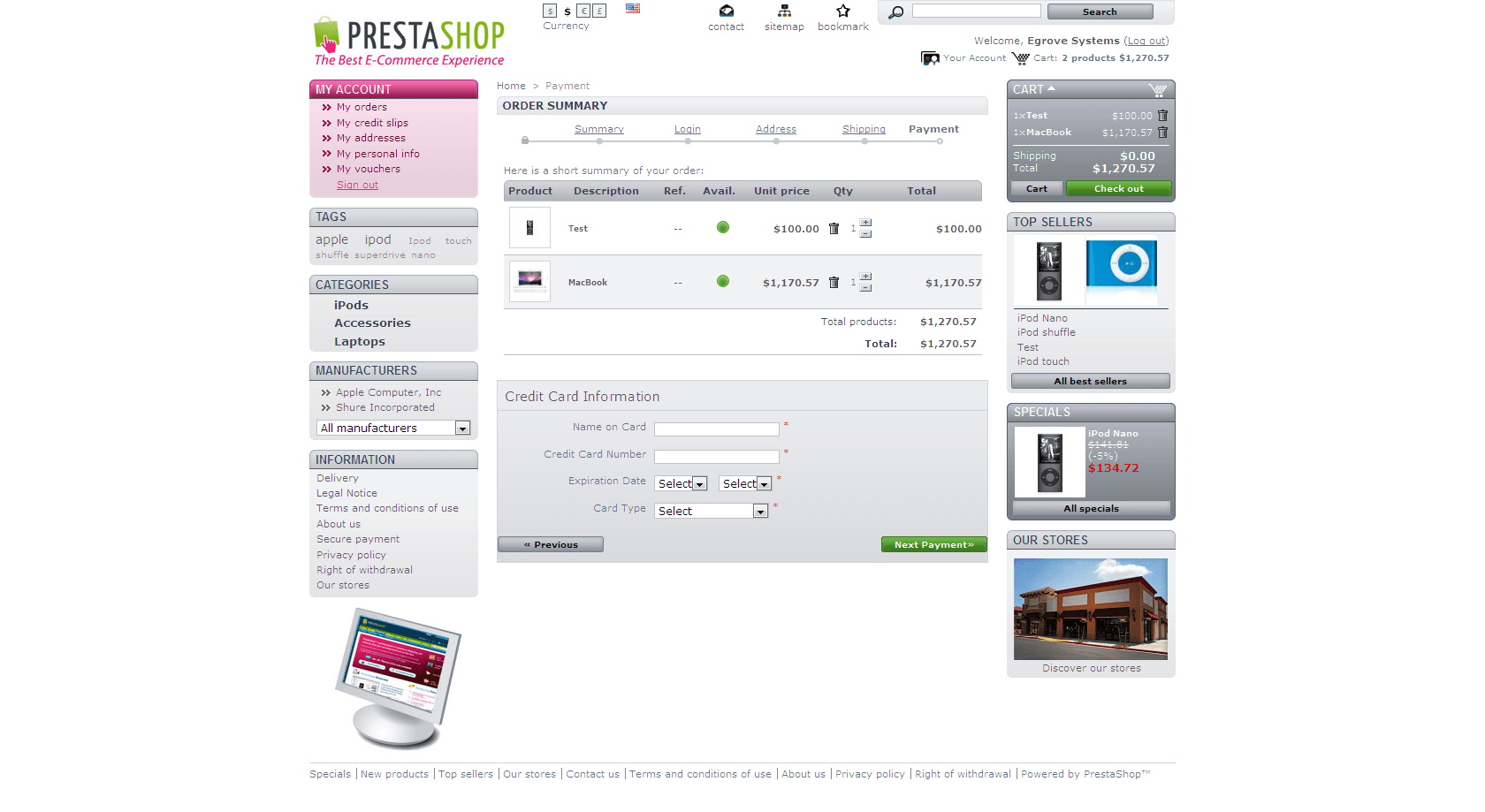 PrestaShop eWay Payments Australia