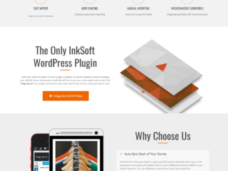 Magazino – Business landing Page responsive Template