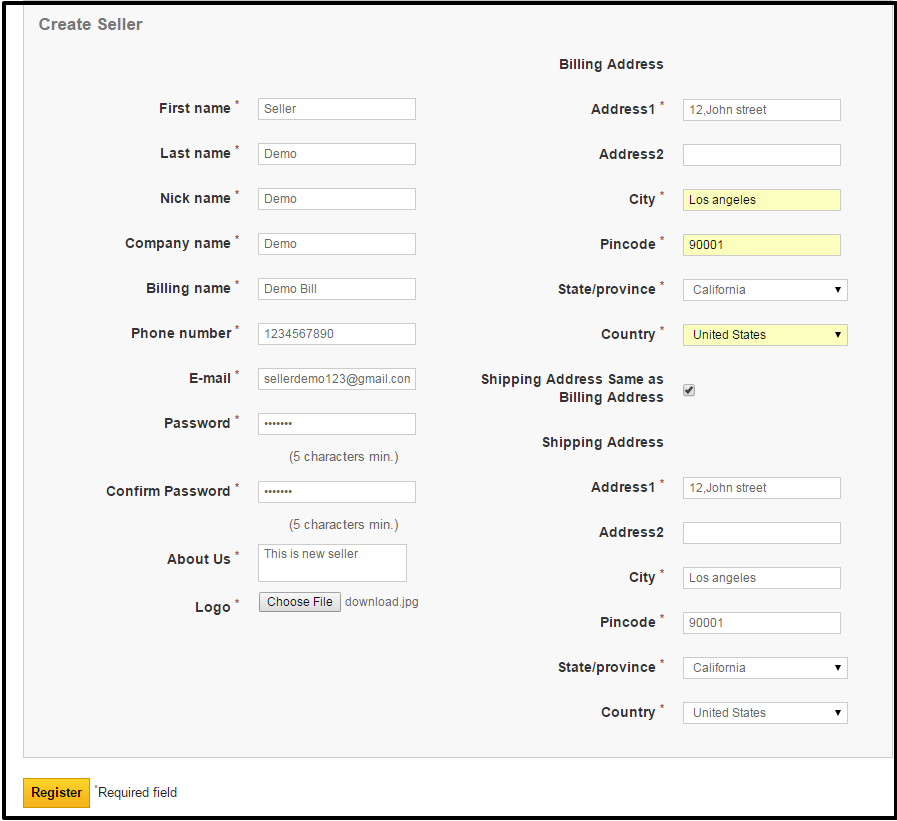 PrestaShop Multi Vendor Marketplace and Dropshipper module