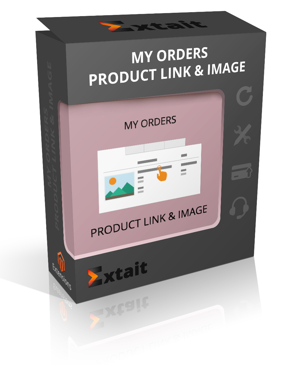 My Orders Product Link & Image