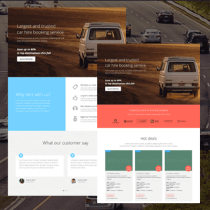 Car Rental HTML Template