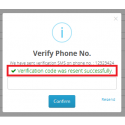 Verify Phone No