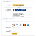 Checkout PayPal Payment Advanced Payment