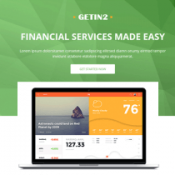 Financial Pro - Responsive HTML template for Financial Services and Legal Services