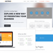 My Bizz – Business landing Page responsive HTML Template