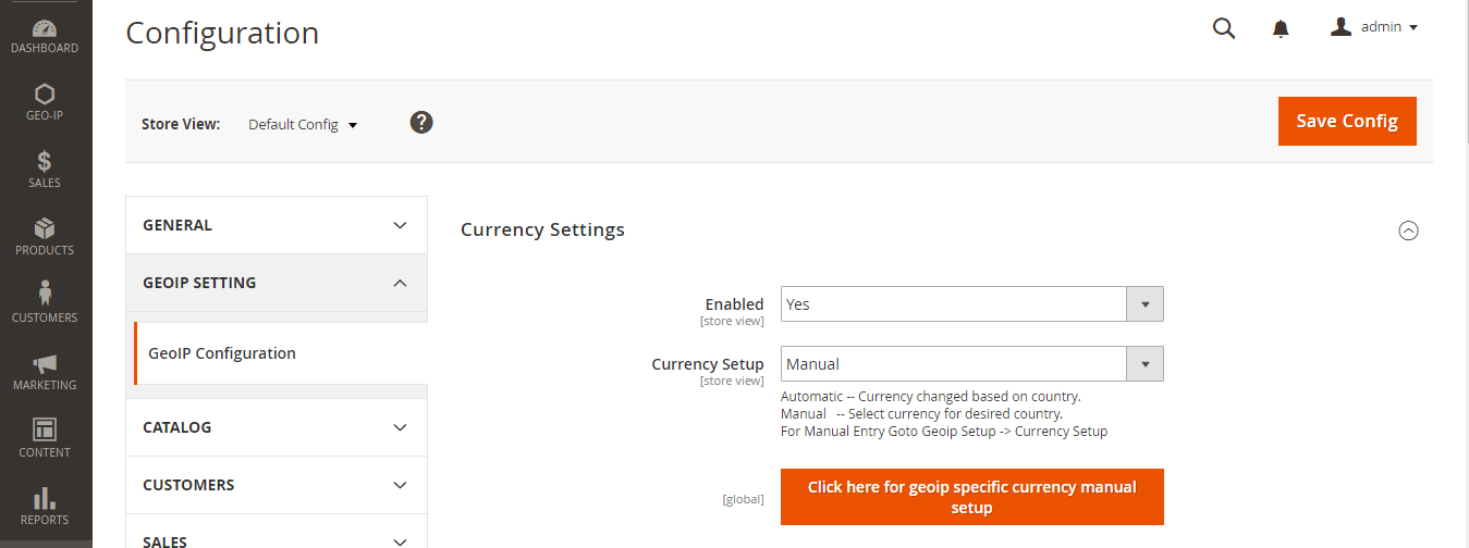 Magento 2 Currency Auto Switcher Magento 2 GeoIP Location